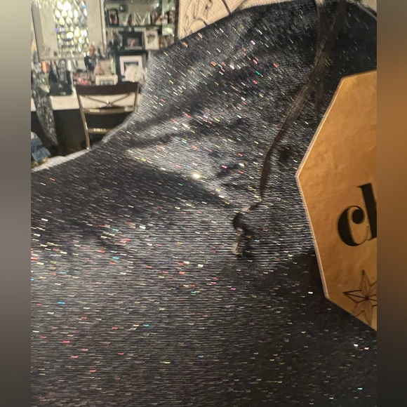 🆕 Beautiful, Sparkly ~ A Love Story Blue Sparkle Top - Picture 6 of 15